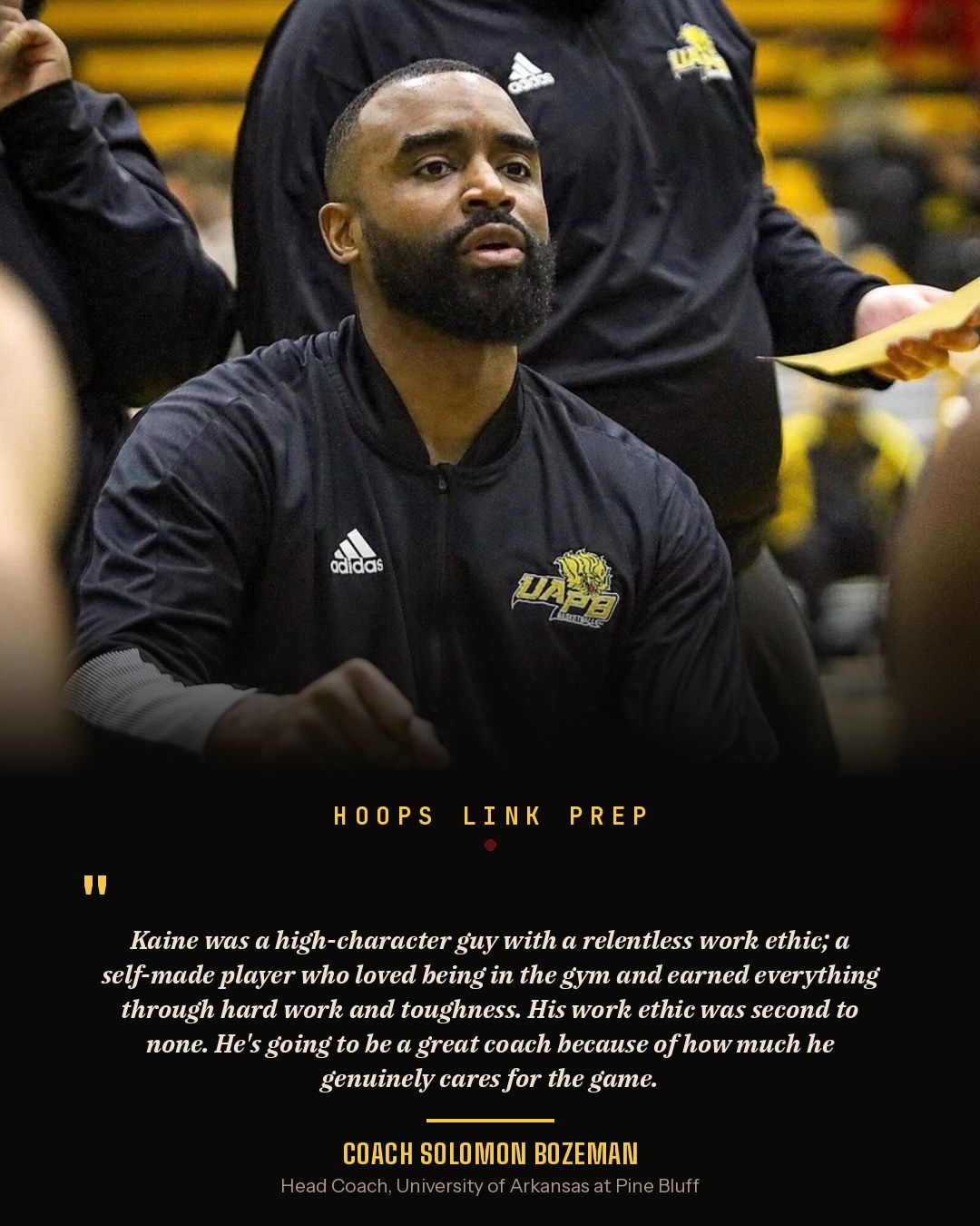 Coach Solomon Bozeman testimonial