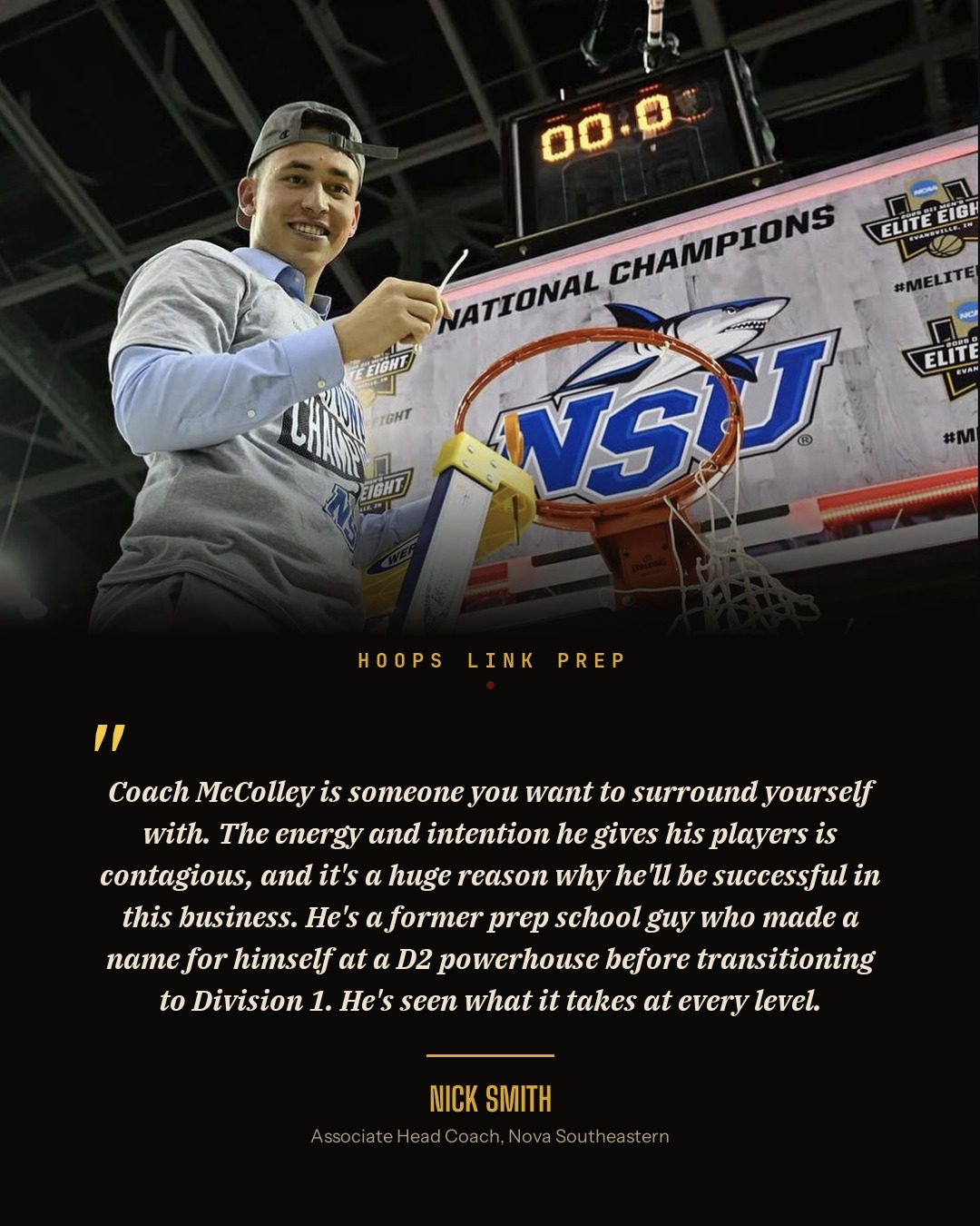 Coach Nick Smith testimonial